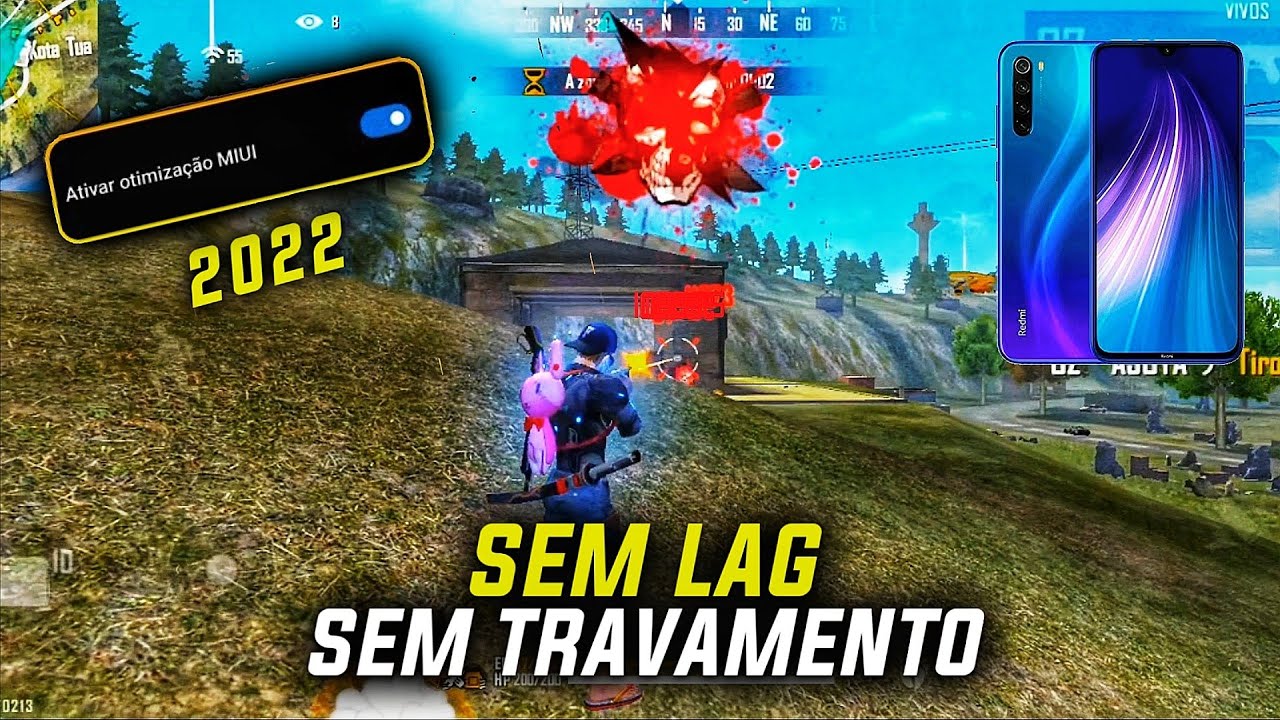 COMO TIRAR LAGS E TRAVAMENTOS DO SEU XIAOMI REDMI NOTE 8 😱 M&Eacute;TODO 2022 - FREE FIRE