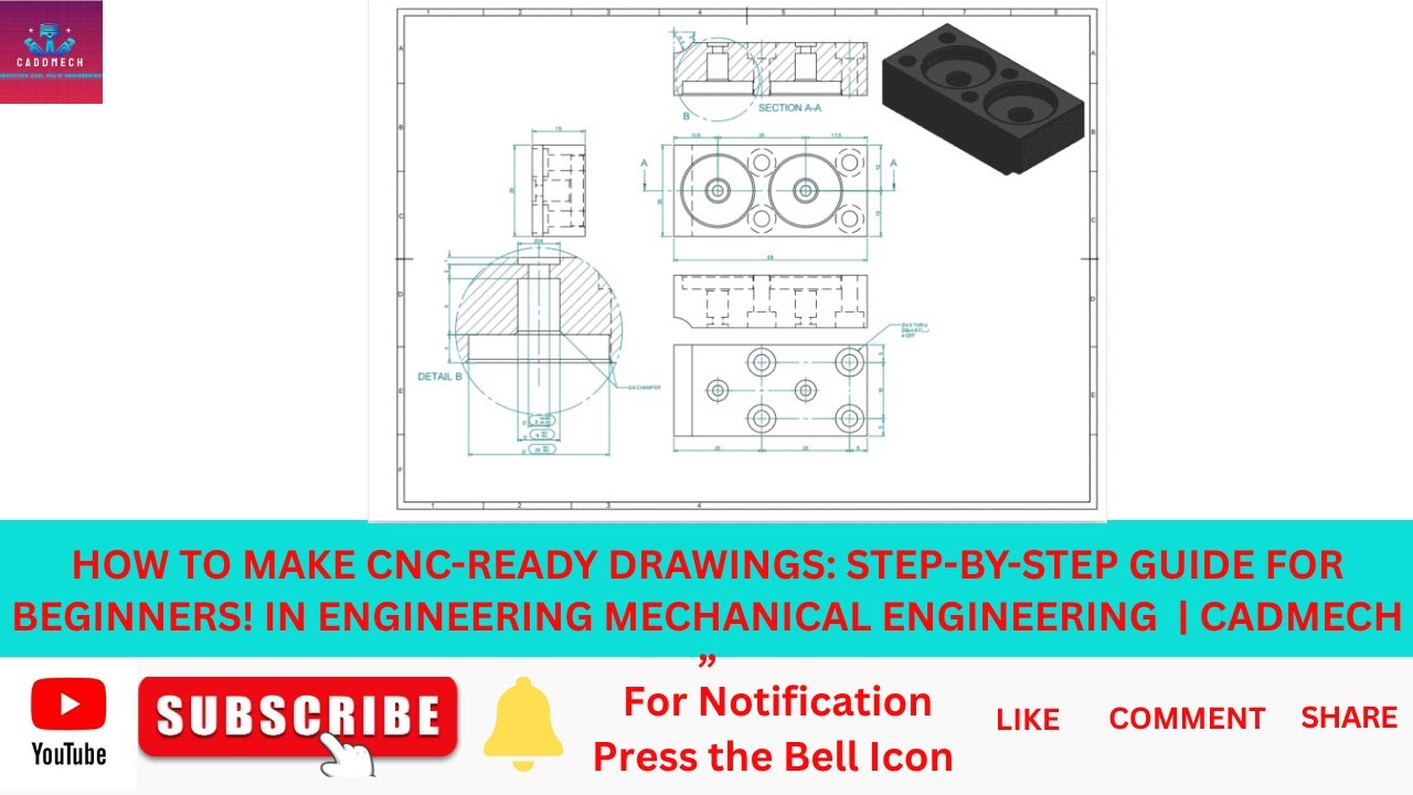 How to Make CNC-Ready Drawings: Step-by-Step Guide for Beginners!