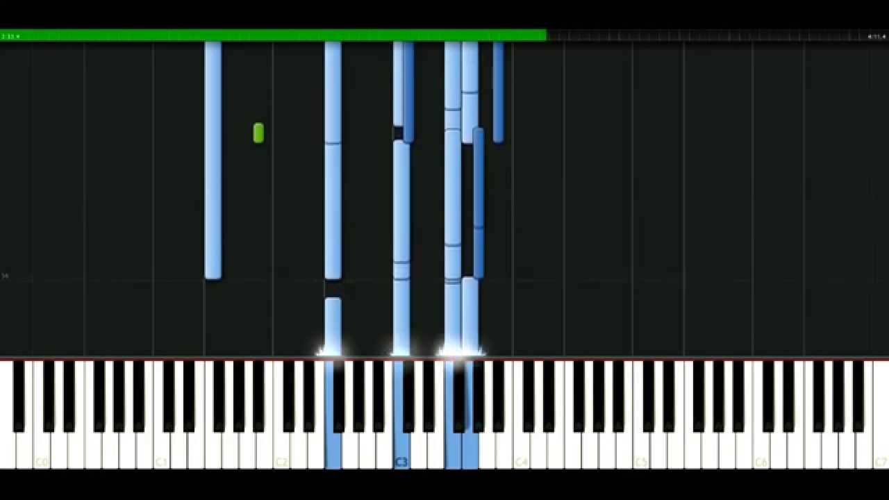 Madonna - The Power Of Goodbye [Piano Tutorial] Synthesia | passkeypiano