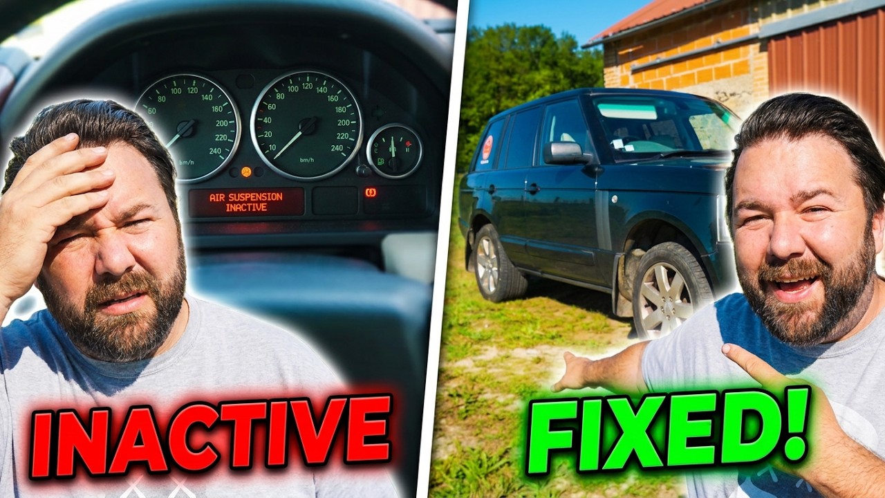 Range Rover L322 — Пневматическая подвеска отключена