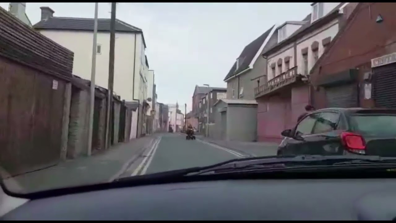 BEHIND THE WHEEL: Driving Through The Streets  of  Blackpool @centureye