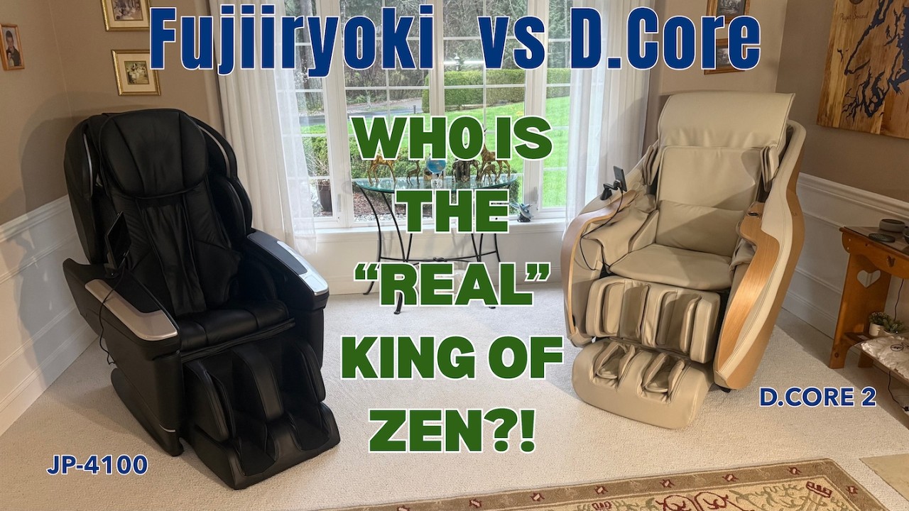 Japanese Heavyweights: Fujiiryoki JP-4100 vs. D.Core 2 — Which is the REAL King of Zen?
