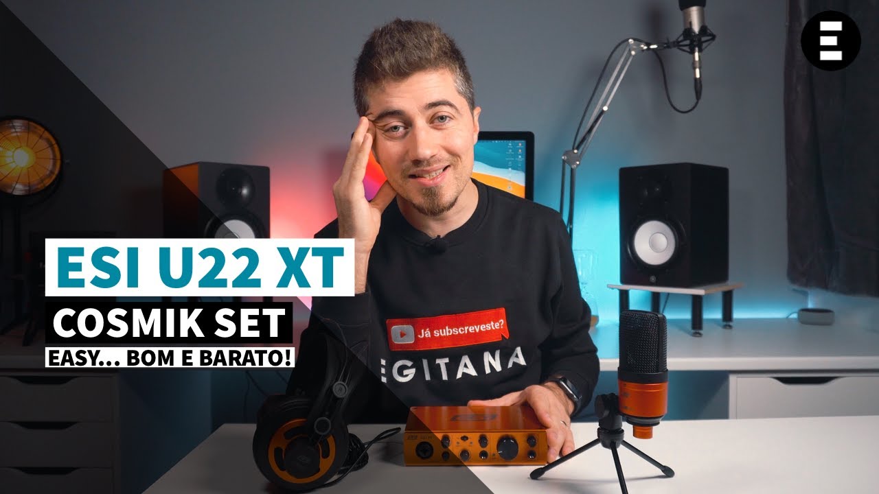 Ainda não conheces a interface ESI U22 XT cosMik (easy - ˈēzē) ? | EGITANA.pt