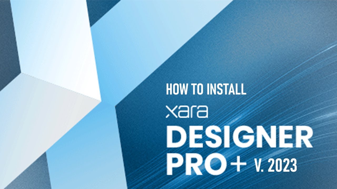 How to install Xara Designer Pro Plus 2023 on Windows 11 | Designer
