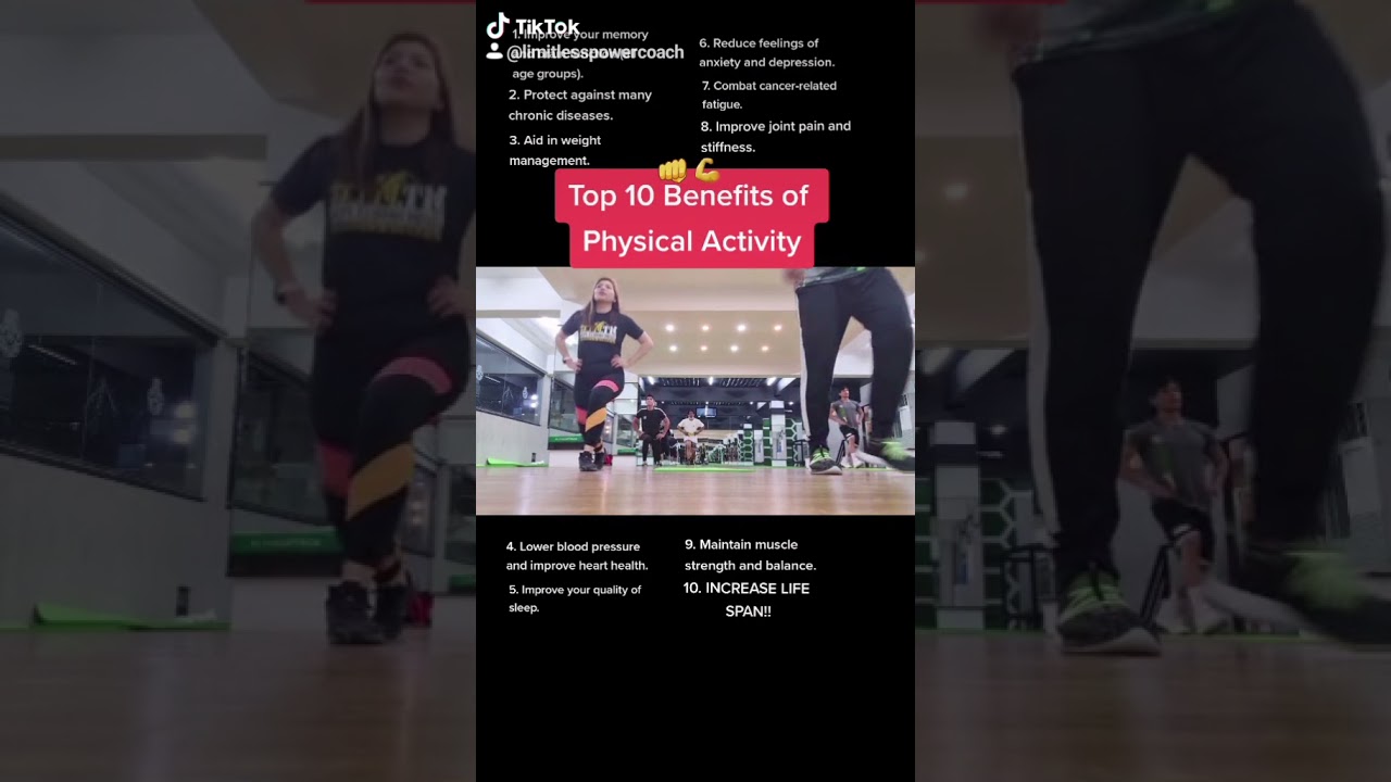 Top Ten (10) Benefits of Physical Activity