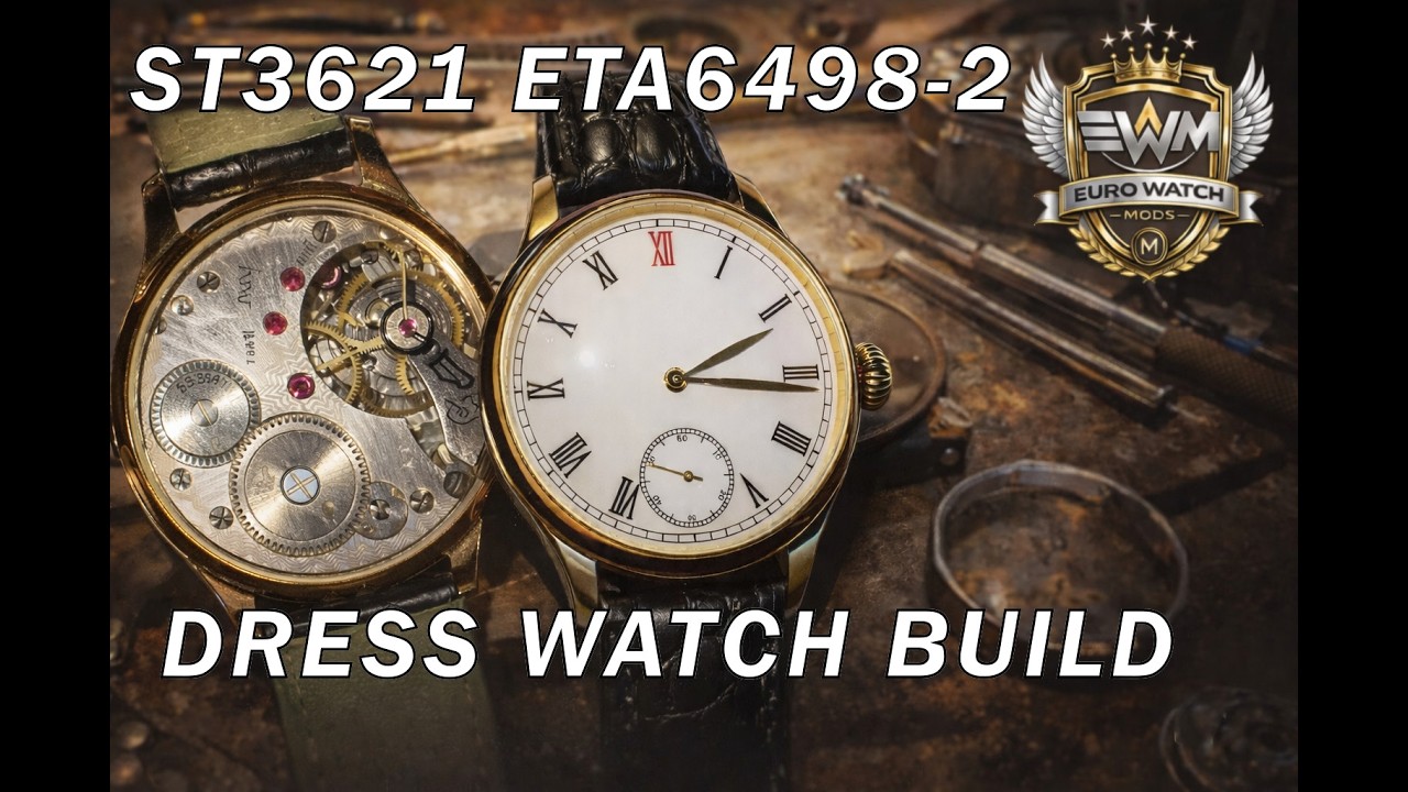 ST3621 ETA6498-2 Dress Watch Build
