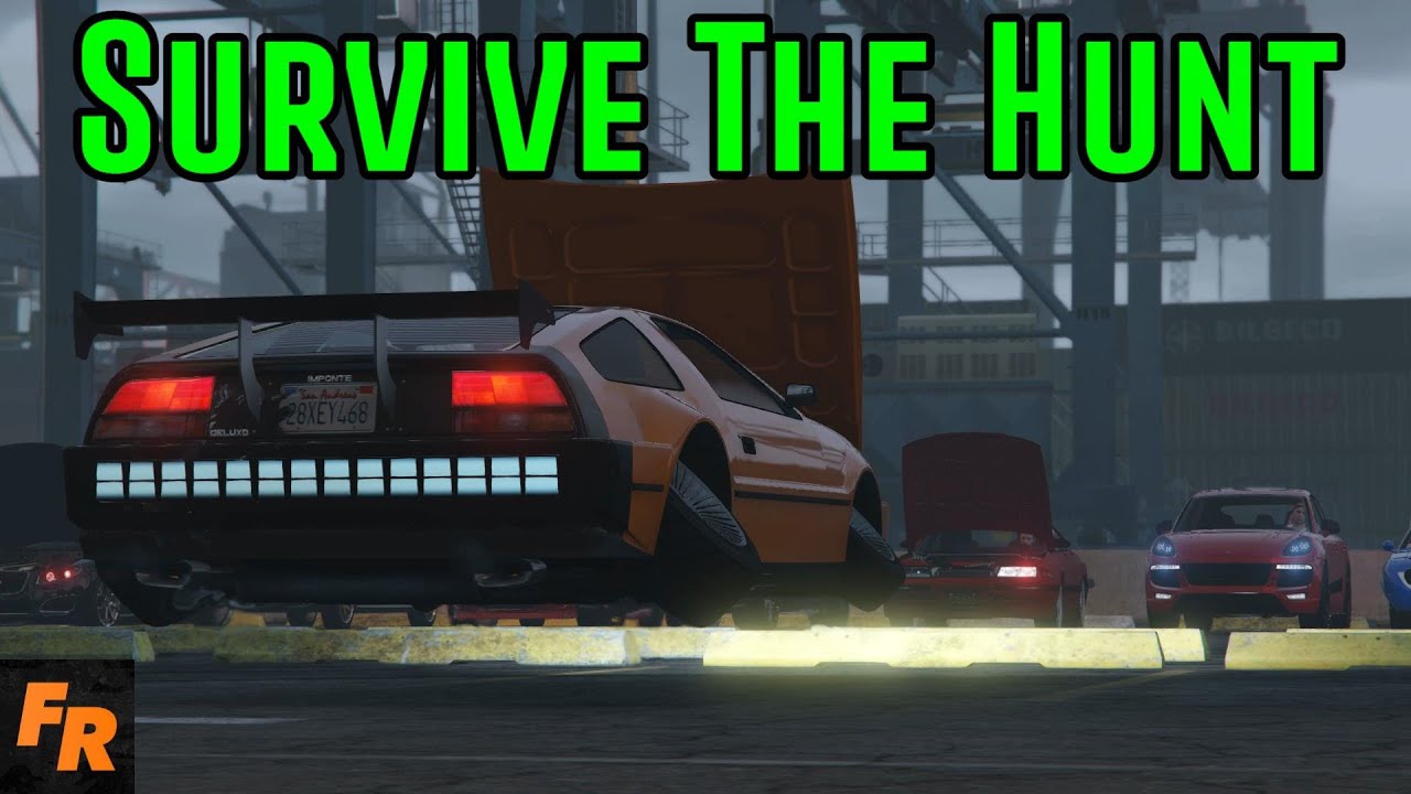 Gta 5 Challenge - Survive The Hunt #44 - The Exploded And The Blind