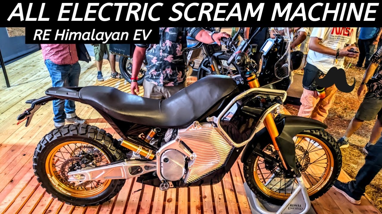 Shocking Royal Enfield Himalayan Electric - High Voltage Dream Machine - Wahoo!