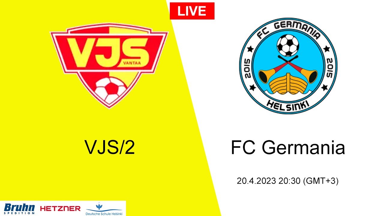 First Ever [Miesten Nelonen] VJS/2 - FC Germania Helsinki | 5-1 (2-0)