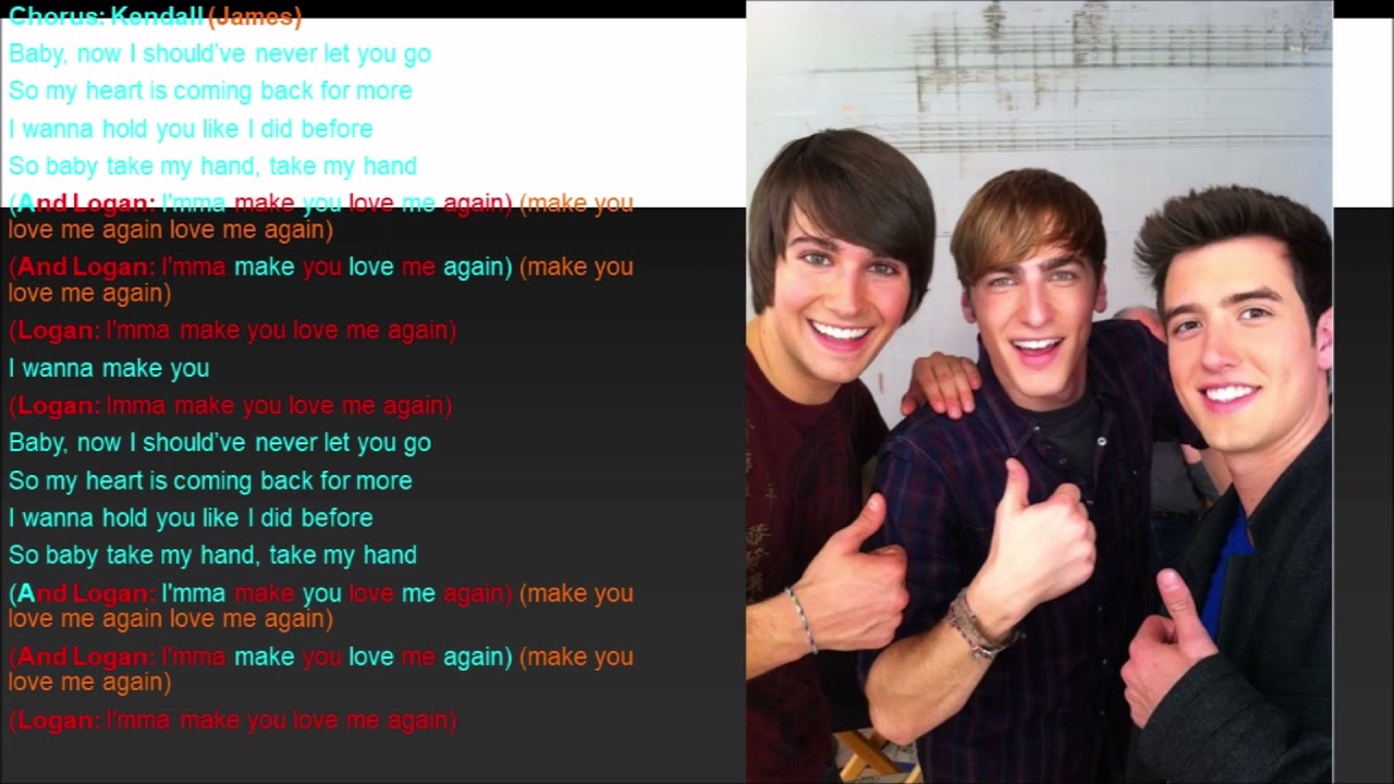 Love Me Again Album Version Big Time Rush Lyrics