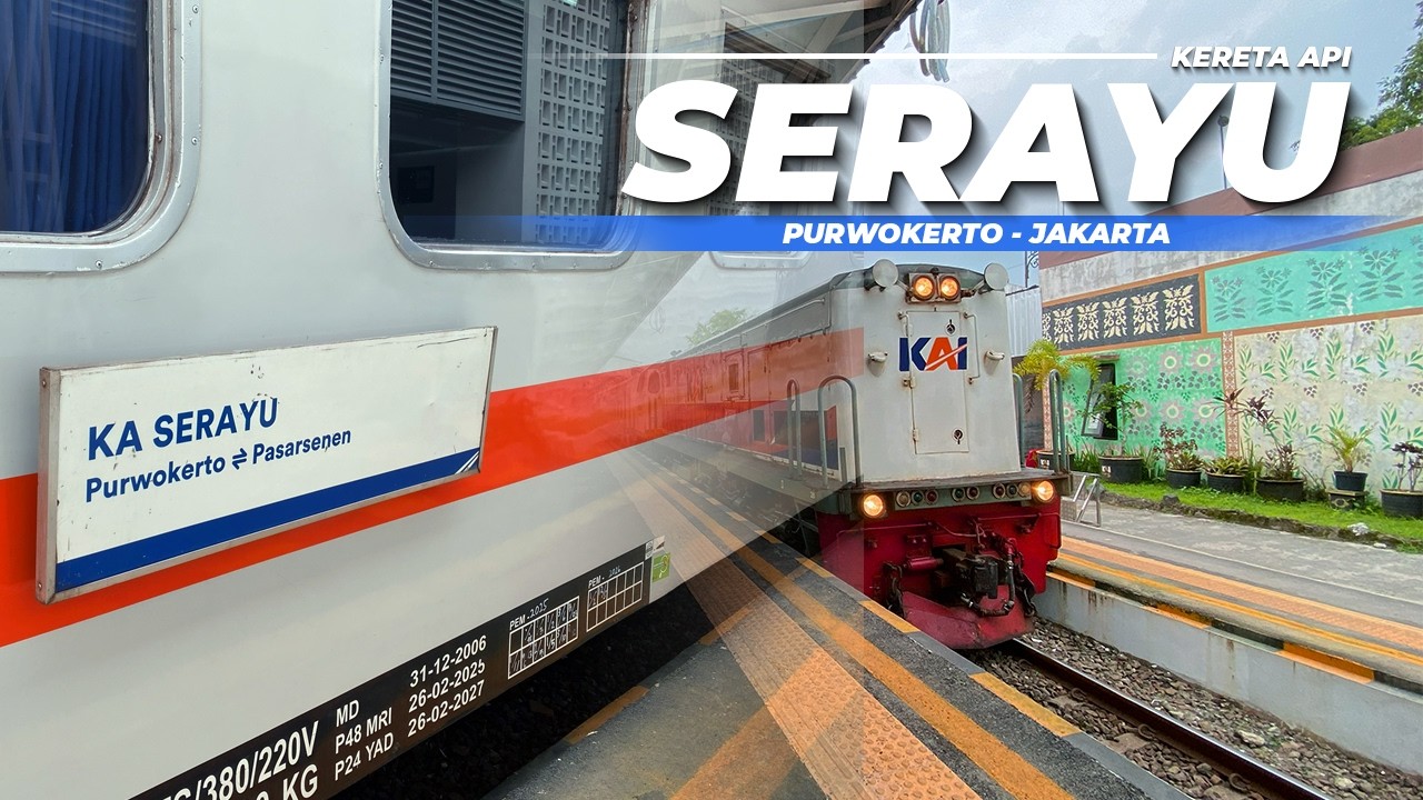 PURWOKERTO - BANDUNG 7 JAM VIA JALUR SELATAN‼️Naik Kereta Api Serayu Ekonomi Banyak Peminatnya