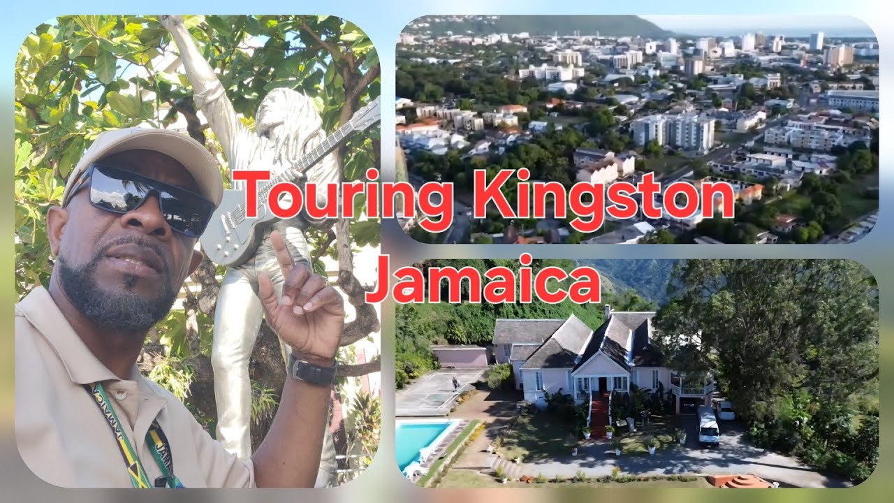 Kingston Jamaica city tour/Cold temp in the Blue Mountains. 