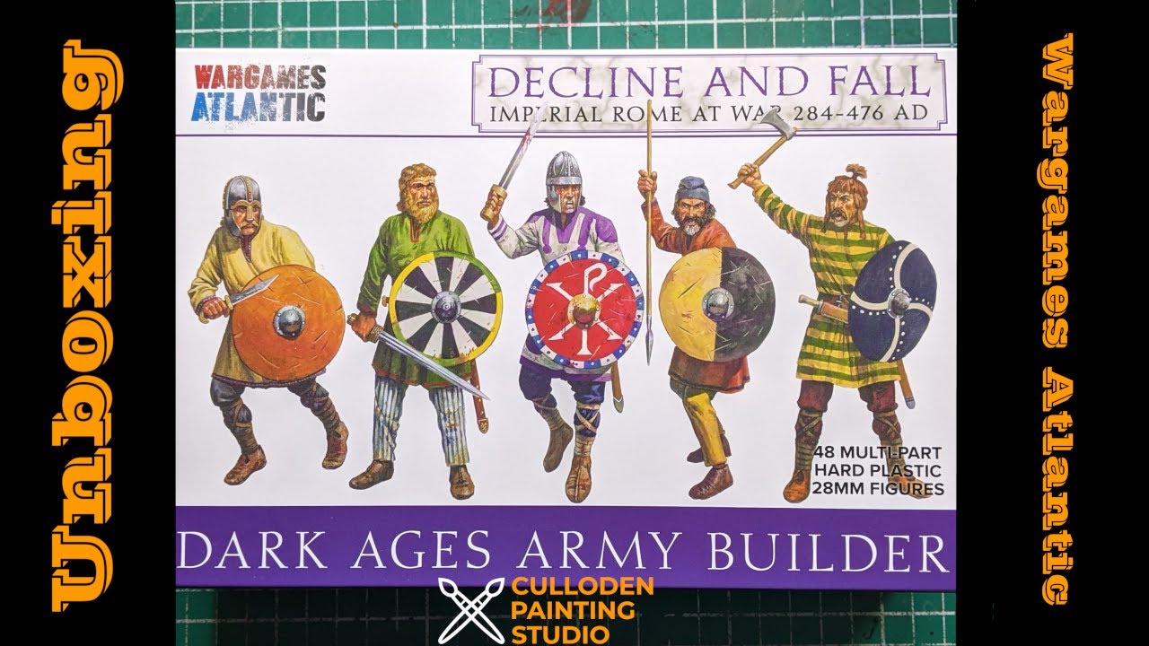 Unboxing the Wargames Atlantic Dark Age Army Builder Set | 28mm Plastic Historical Miniatures