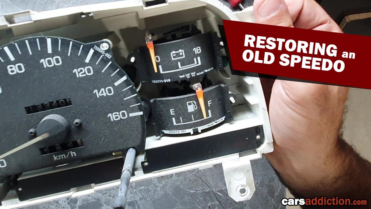 Toyota Hilux Pickup Cluster Removal and Disassembly