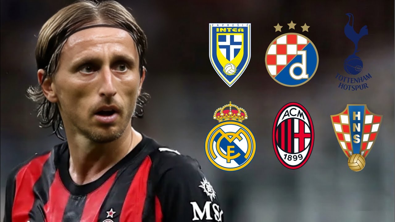 Luka Modric | First & Last Goal For Every Team