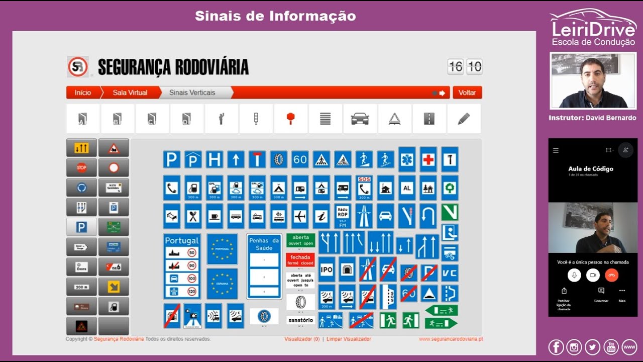 Aula de Código - Sinais de Informação