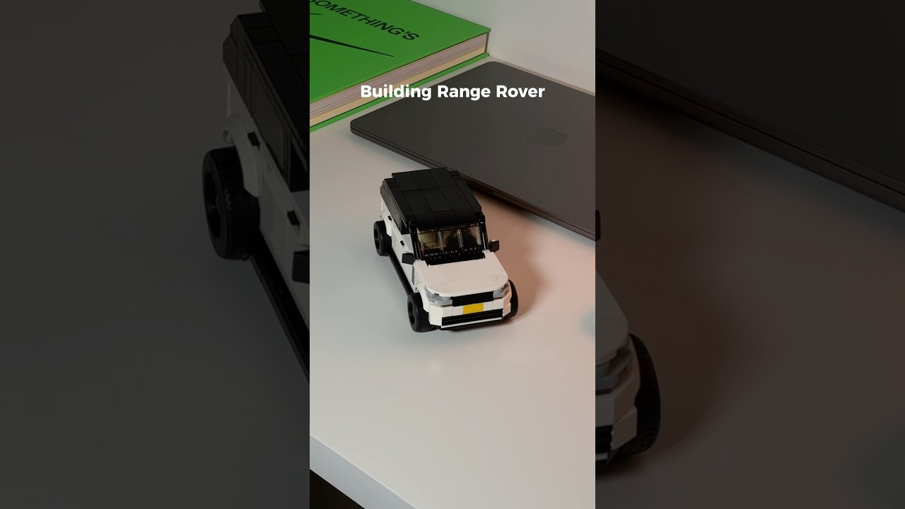Building this Range Rover brick beast by Brickmotors. #brickmotors #brickcars #rangerover #shorts