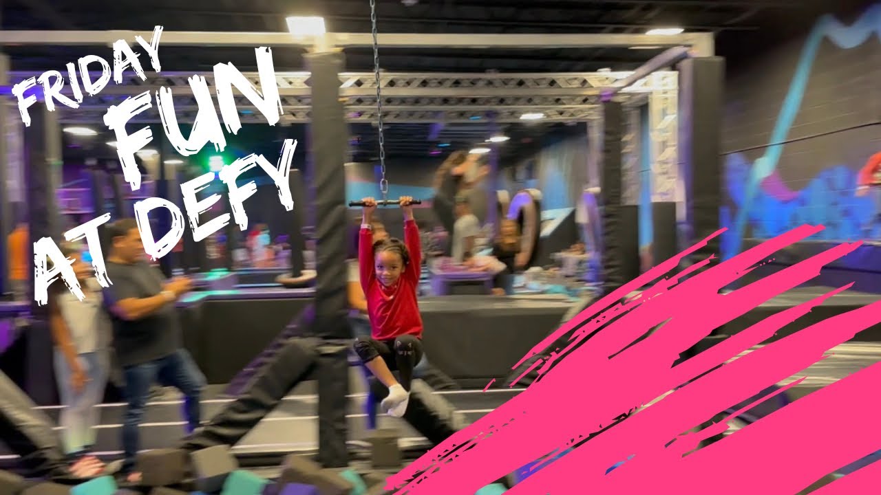 Friday Fun at Defy Trampoline Park