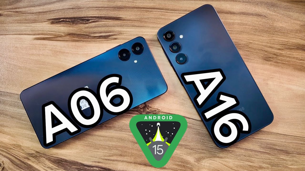 Samsung Galaxy A06 vs Samsung Galaxy A16