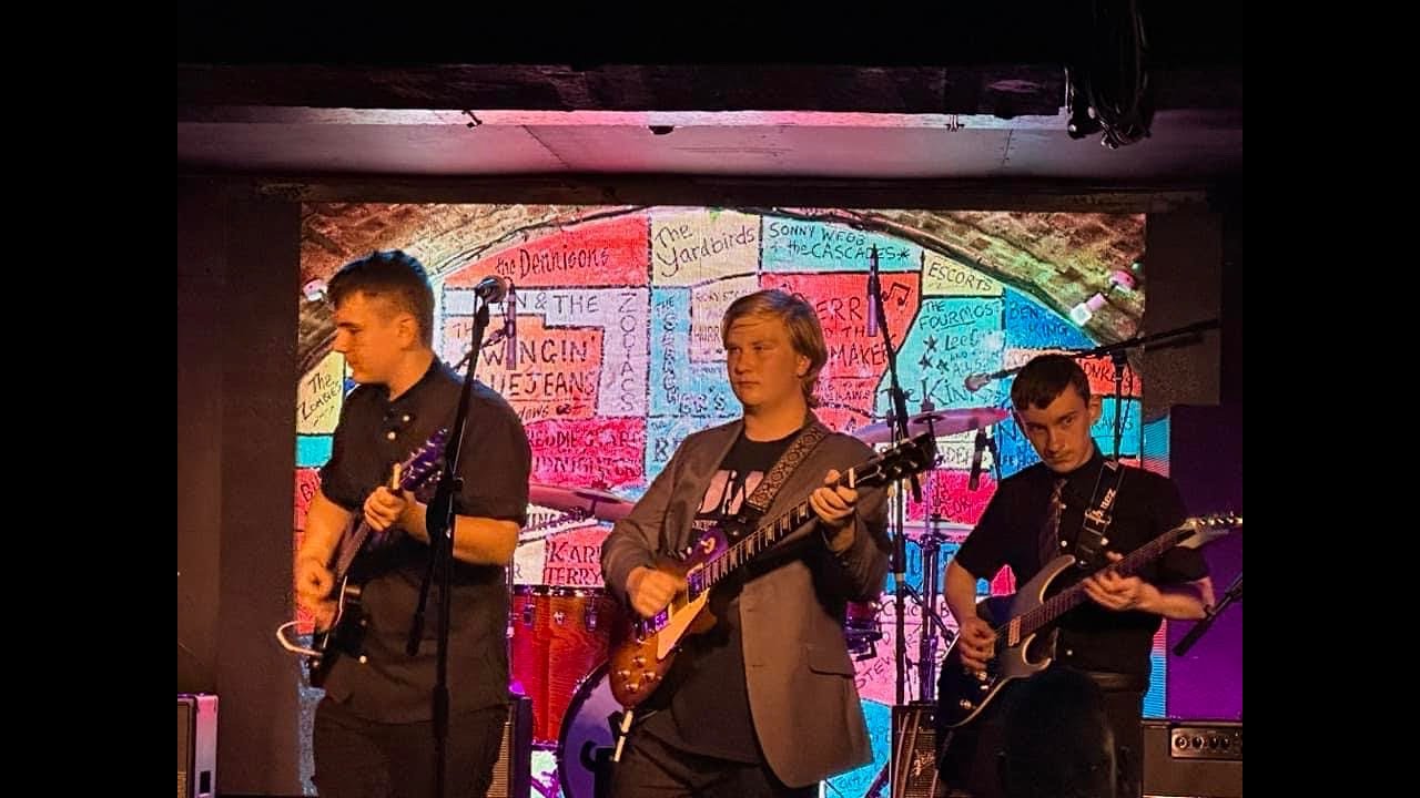 Rubik's Cube perform at The Cavern Club, Liverpool 2023 [Osborne School, Winchester]