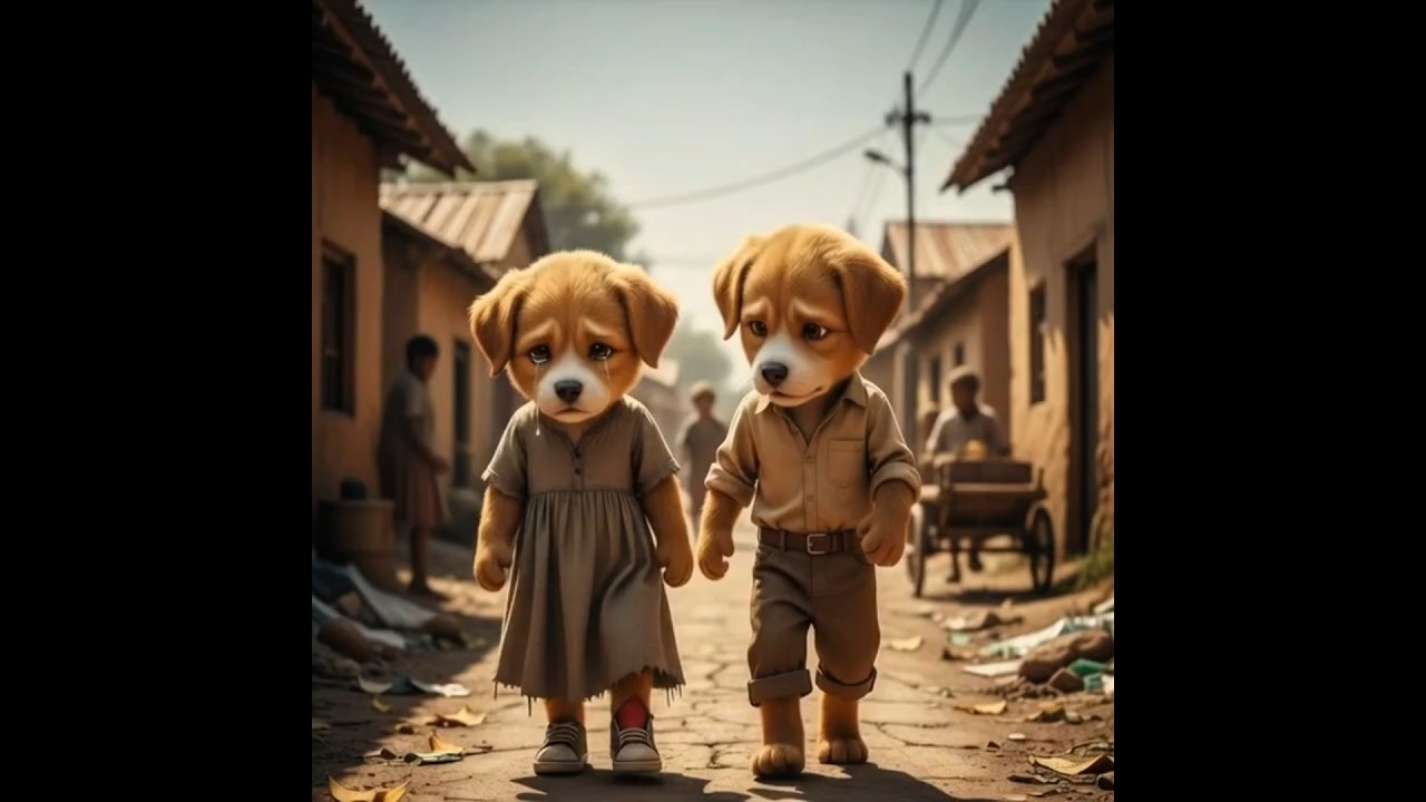 He Bought Shoes for His Sister and Walked Barefoot 🐶👟💔