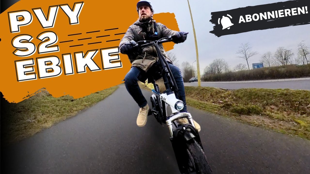 🚴‍♀️💨 WAS KANN DAS MINI EBIKE FÜR 499€❓PVY-S2 im TEST! E-Bike Test #günstig #test #ebike #pvys2