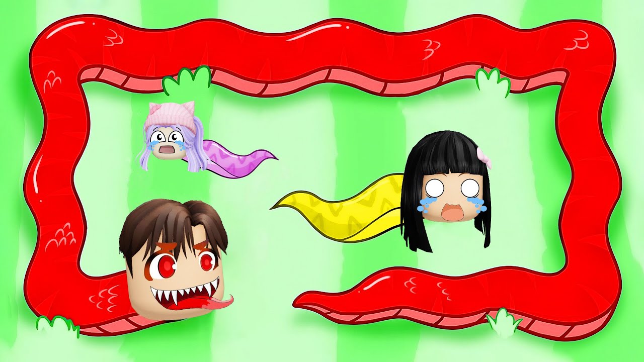 Yuta Mio Menjadi Ular Paling Besar Dan Mengerikan VS Ular Kecil | ROBLOX