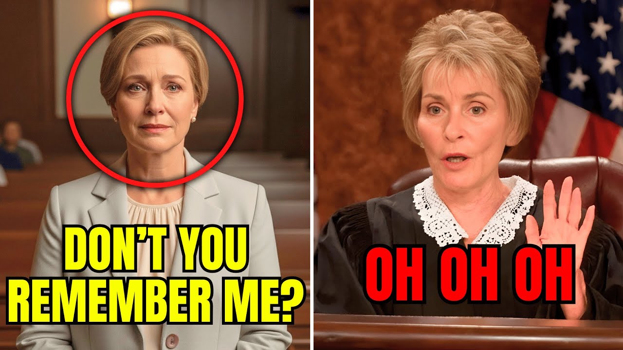 The Woman Said “Don’t You Remember Me” — Judge Judy’s Face Went PALE