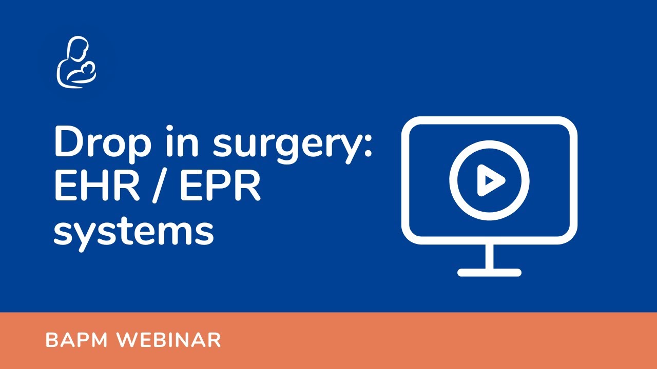 Drop in surgery: EHR / EPR systems