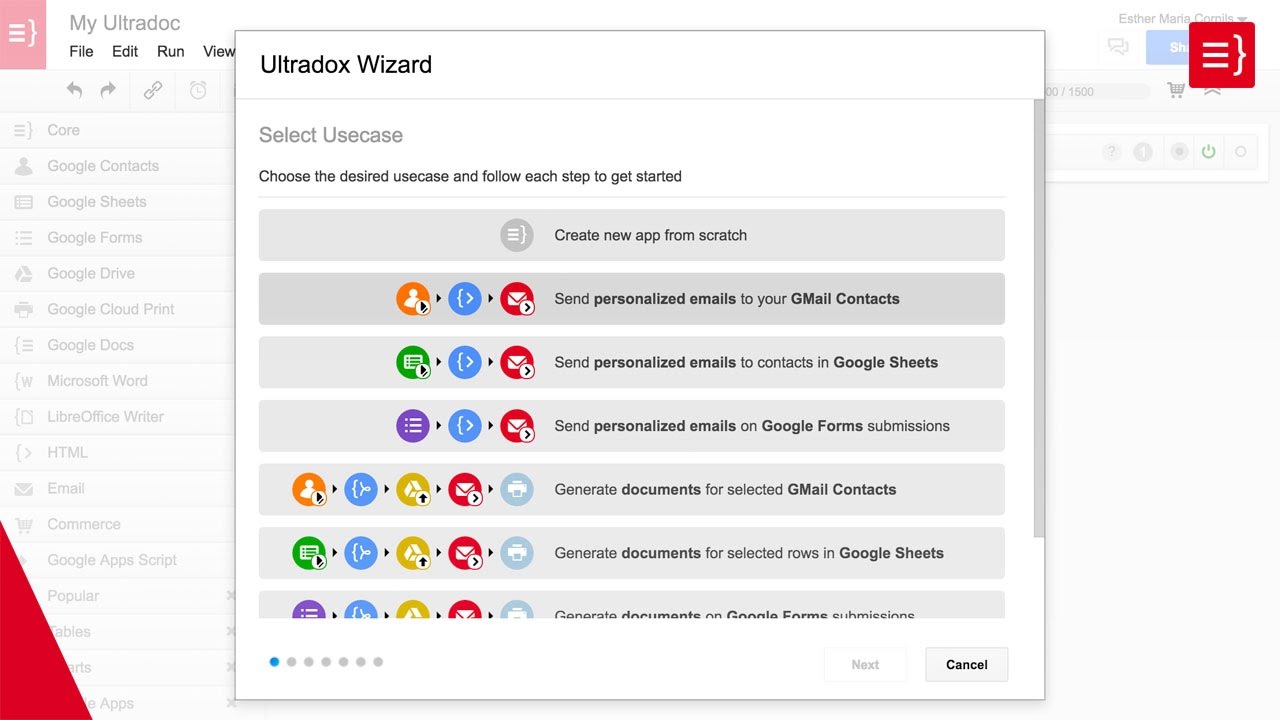 Ultradox - Mail Merge for Google Docs