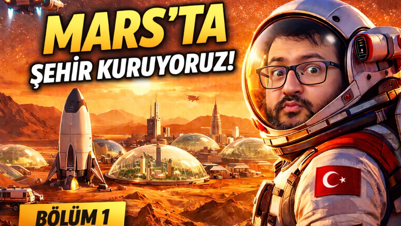 Mars’ta Koloni Kuruyoruz! | Surviving Mars Relaunched Türkçe Canlı Yayın