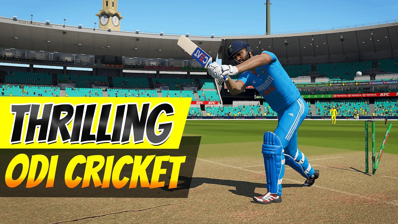 A Great COMEBACK Against Australia | Tri-Series Cricket 24