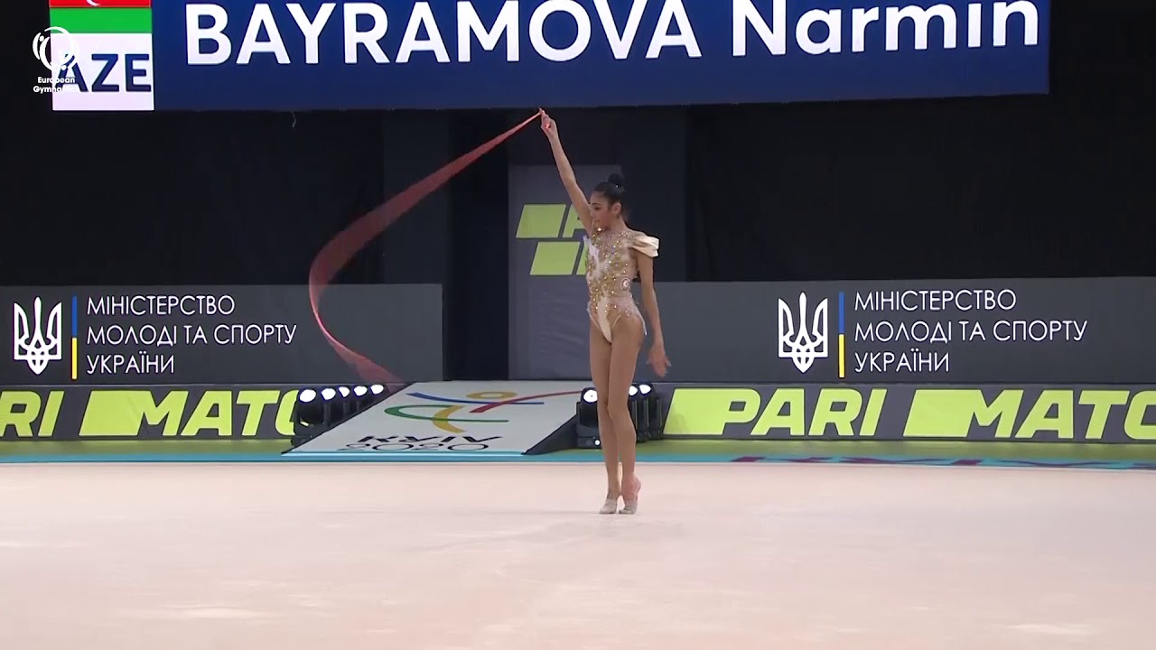 Narmin BAYRAMOVA (AZE) - 2020 Rhythmic Europeans, junior rope final