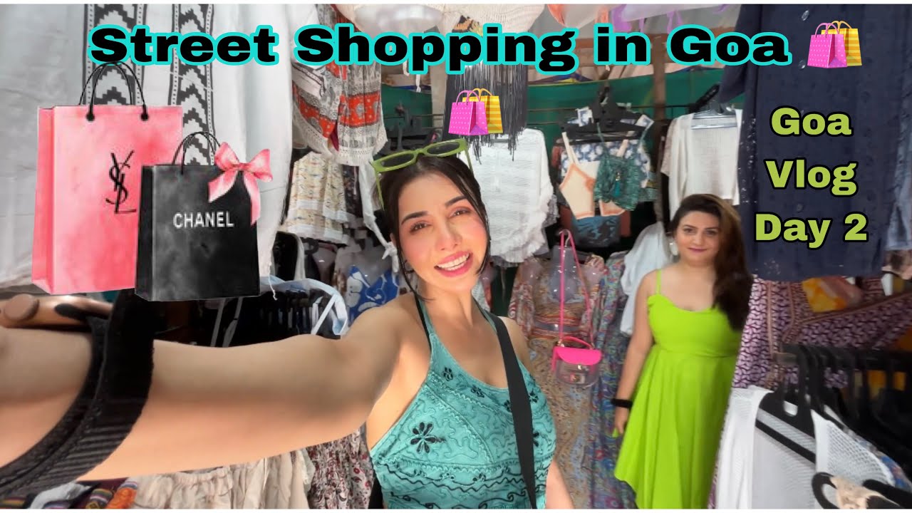 Street shopping Goa Vlog -Day 2 | Zyada Mat Udd Cast in Goa | Fan meet on street Clara on weakeneds