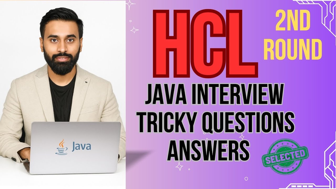 Crack HCL 2nd Round Technical Java Interview in 2025 !🔥 Real Interview  Questions for 3+ year