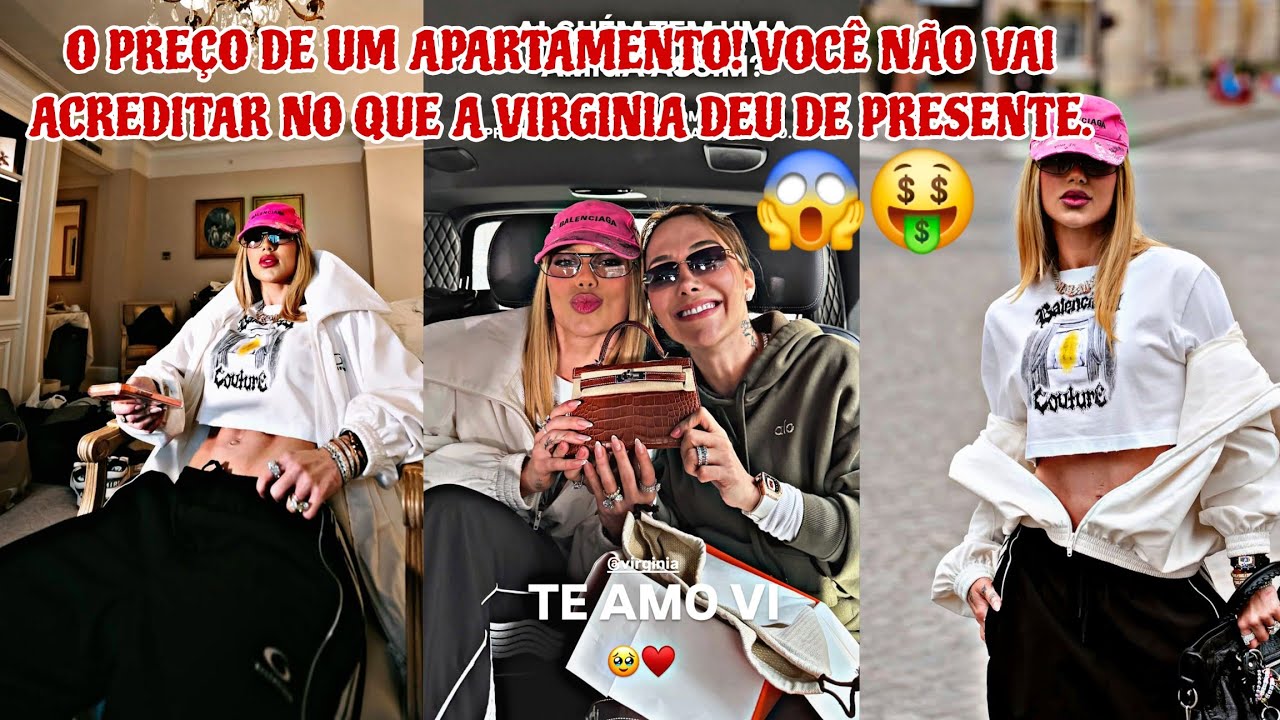 MEIO MILHÃO?! 😱 Virgínia dá presente SURREAL para Samara Pink em Paris!🤑