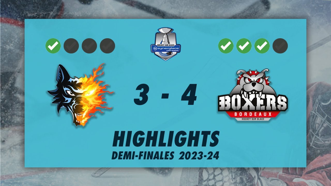Brûleurs de Loups de Grenoble 3-4 Boxers de Bordeaux - Highlights - Synerglace Ligue Magnus 2023/24