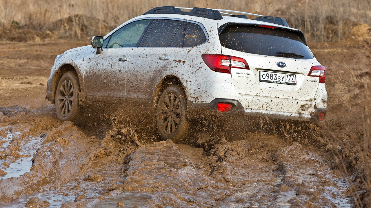 Subaru Outback на бездорожье. Там где чужие не ездят!