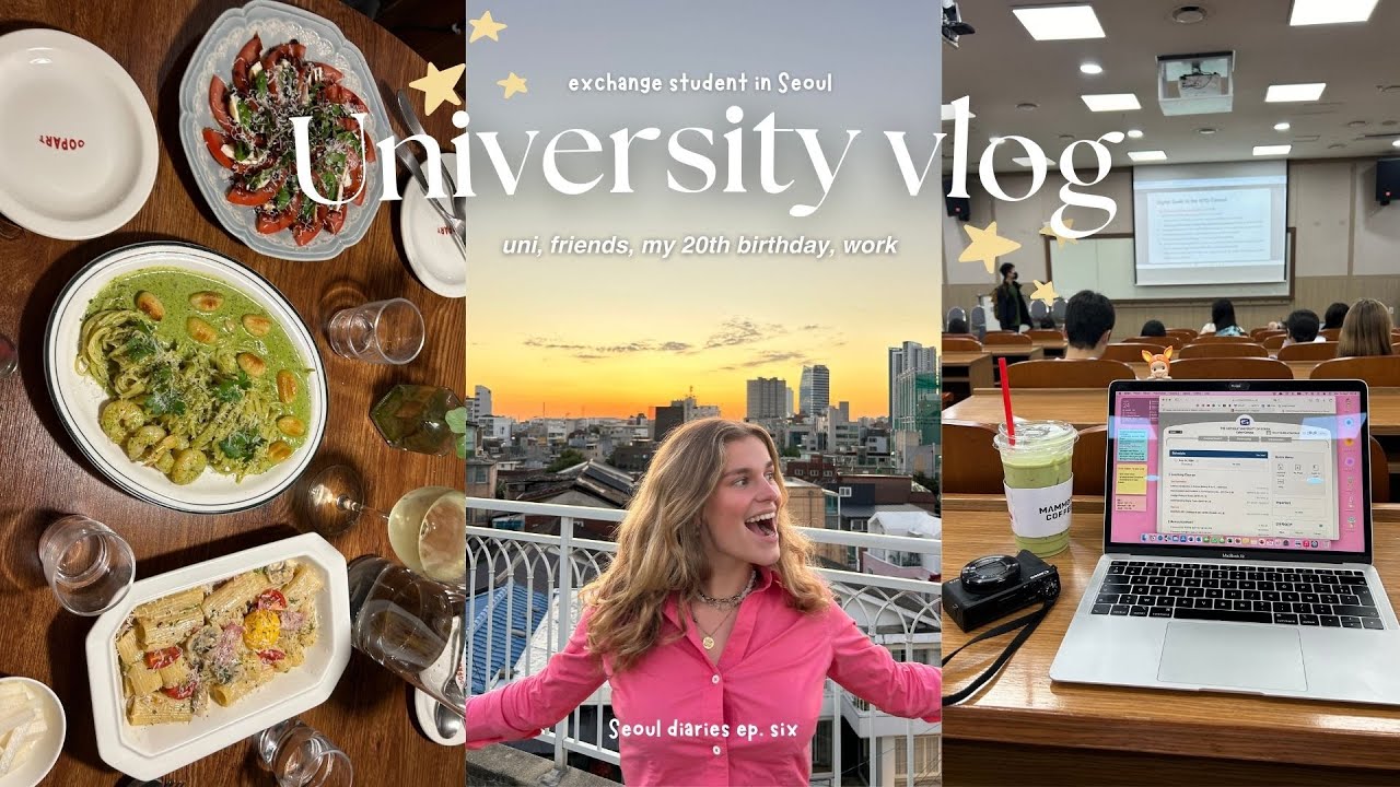 MA VRAIE VIE &Agrave; S&Eacute;OUL (university week) - Seoul ep6