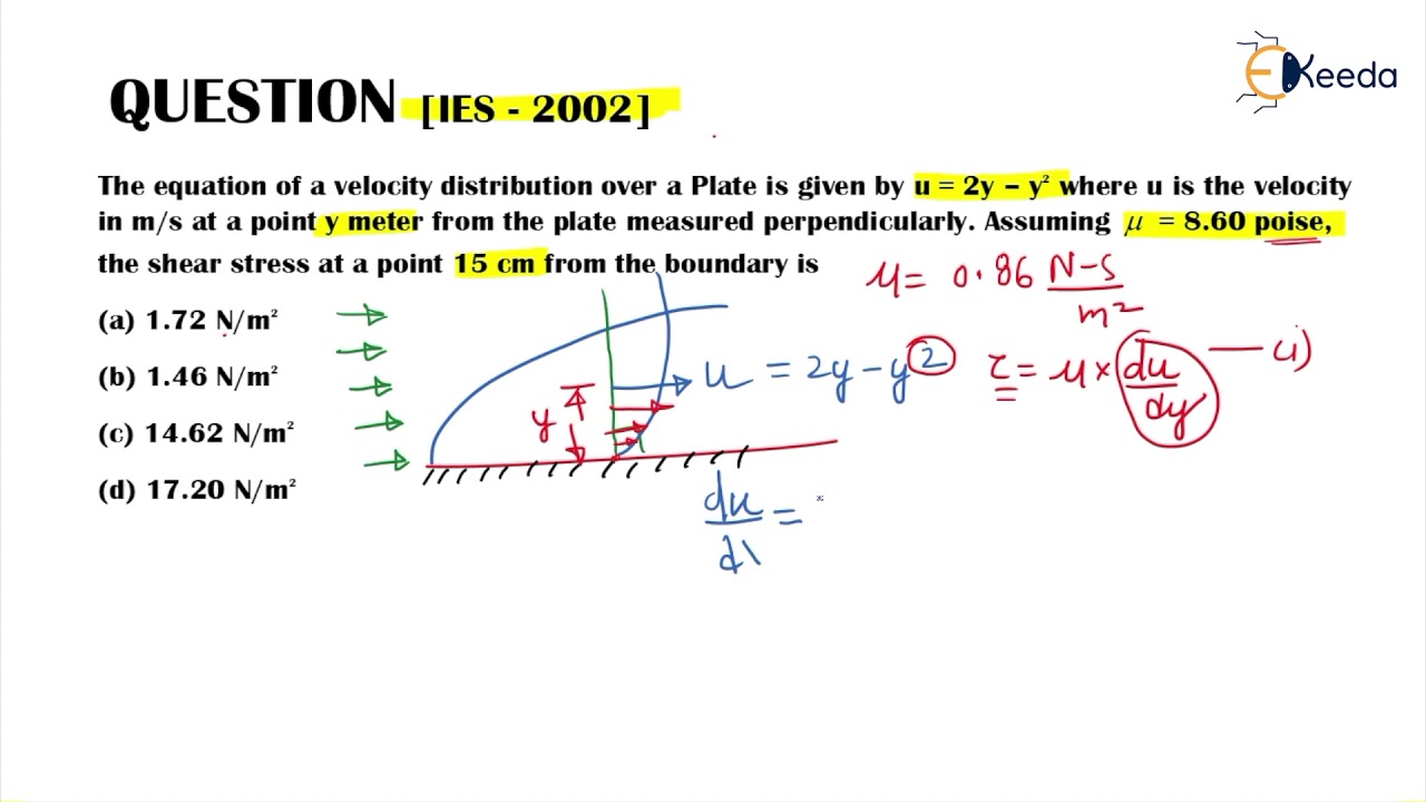 Numerical on Viscosity 3
