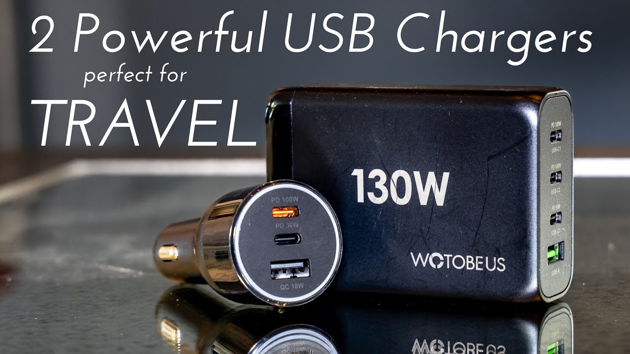 2 Powerful USB Chargers Perfect For Travel