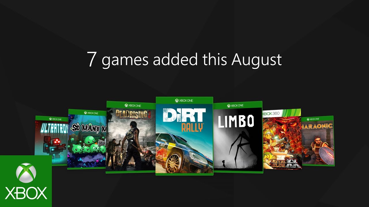 Xbox Game Pass - August 2017 Update