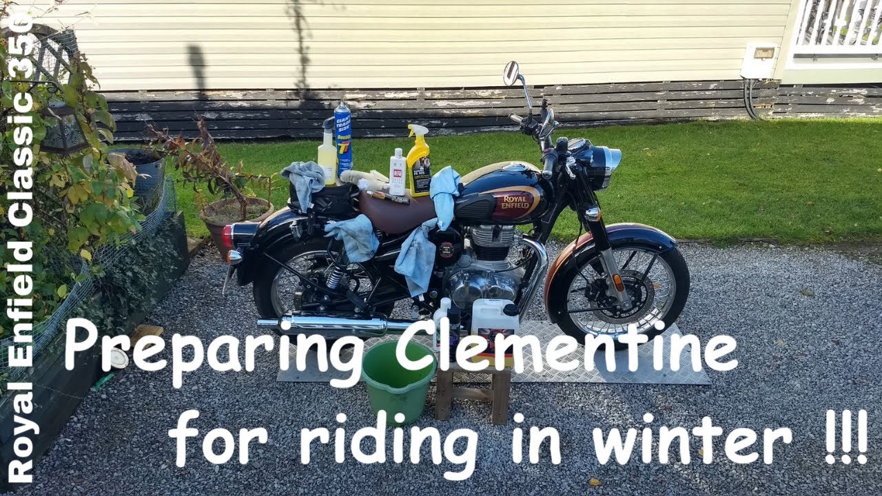 Royal Enfield Classic 350 | Preparing for Winter riding | Scottoiler FS 365