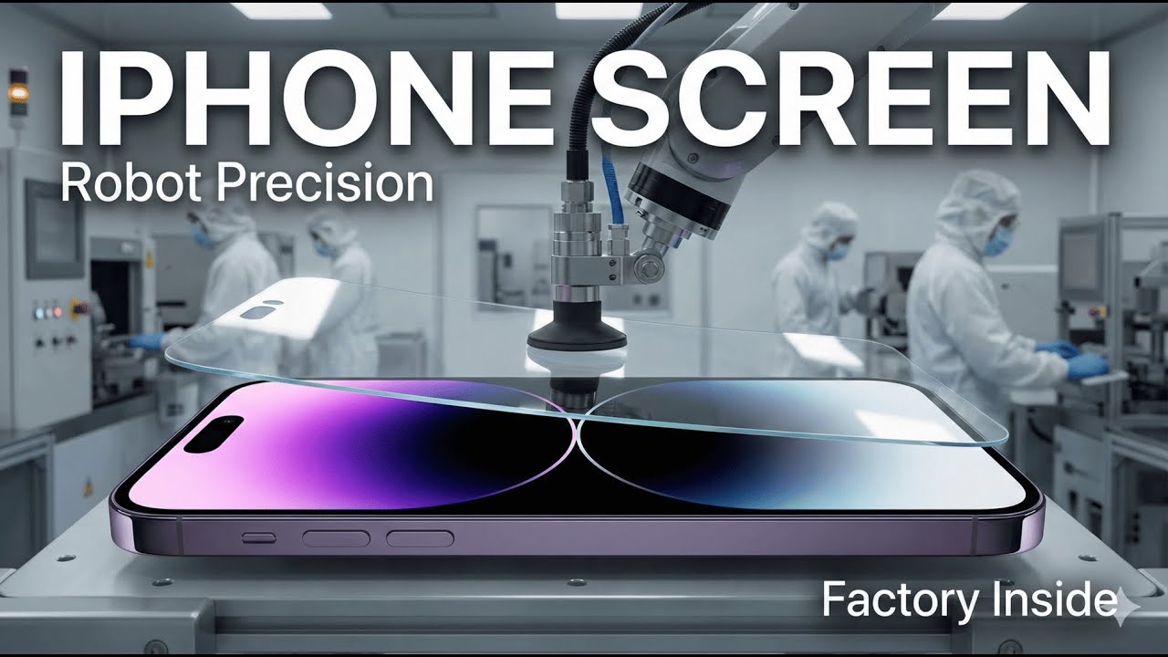 Inside the iPhone Assembly Line | Satisfying Factory Process (ASMR, 4K)