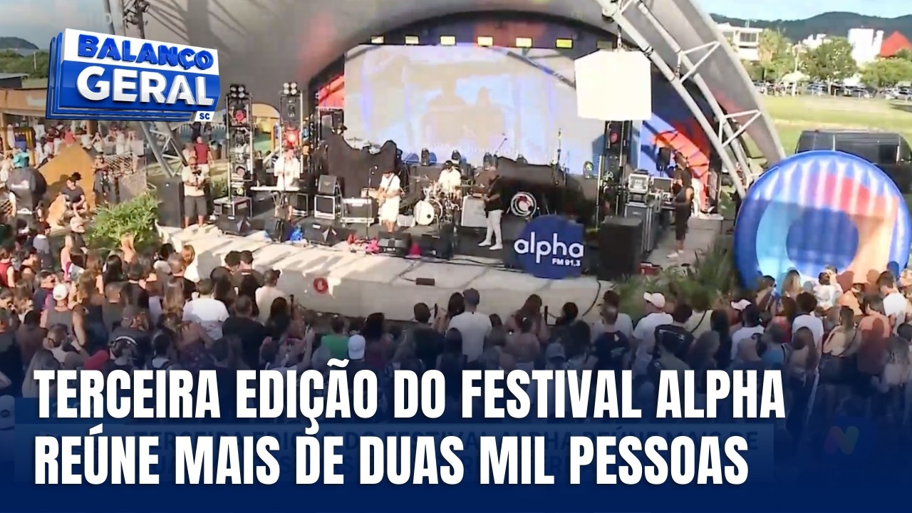 Festival Alpha reúne mais de 2 mil pessoas em Jurerê Internacional