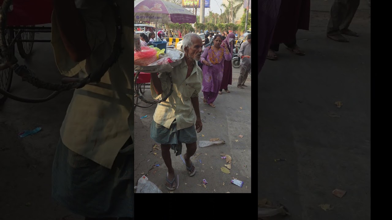 What does poverty do? #poor #oldman #hardwork #food #shorts
