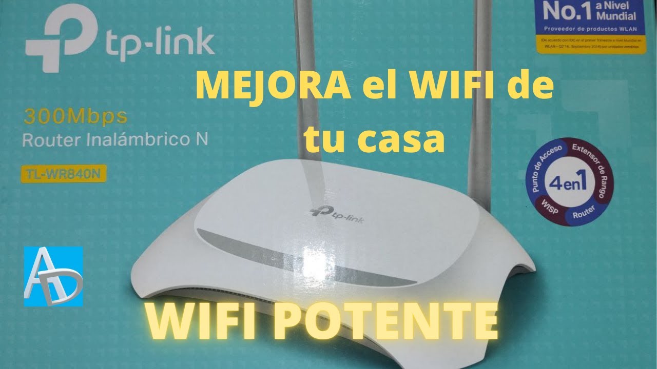 WIFI de gran CALIDAD en toda tu casa sin pagar de más, Tp link TL-WR840N, DISFRUTA de mejor internet