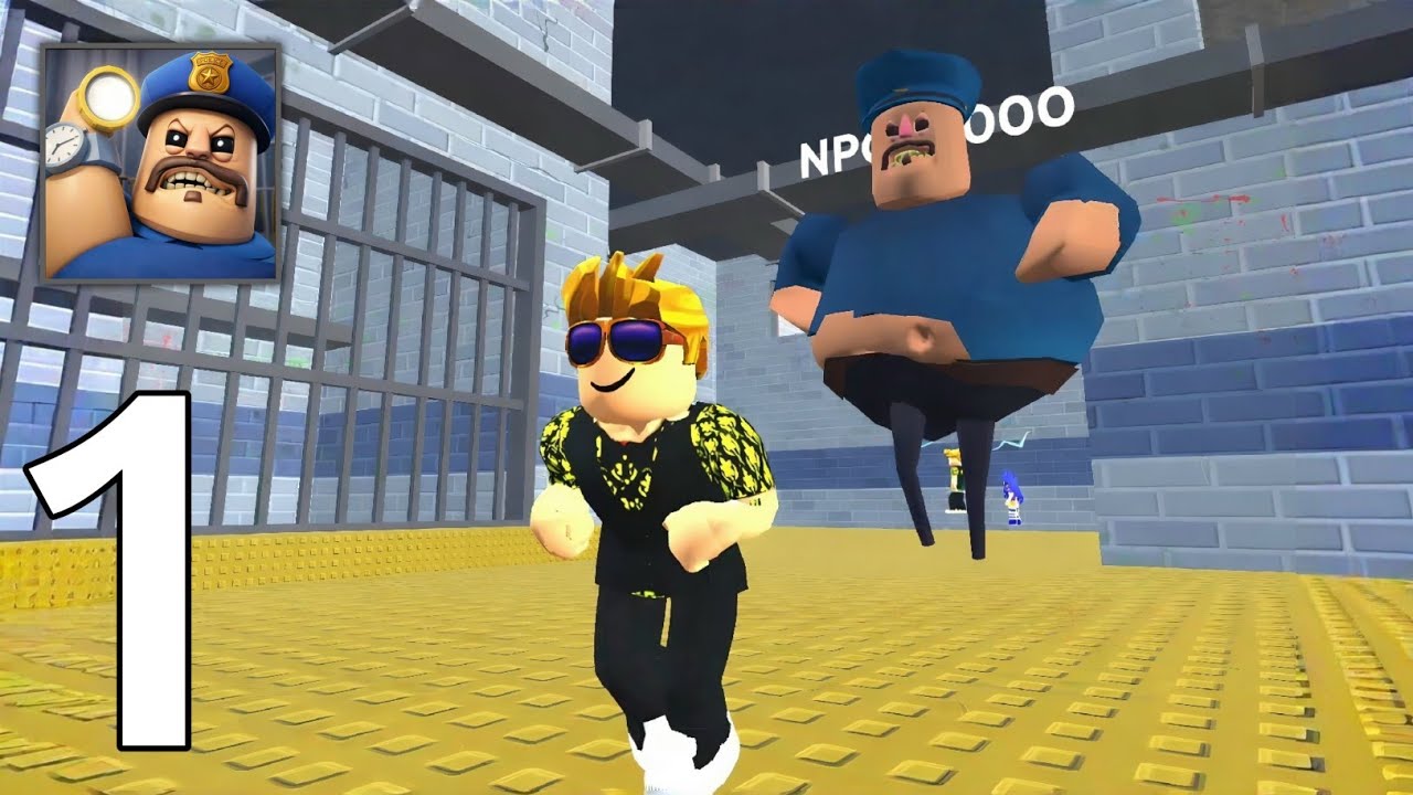 Barry's Prisoner: Run Obby - Full Gameplay Walkthrough Part 1 - (IOS, Android)
