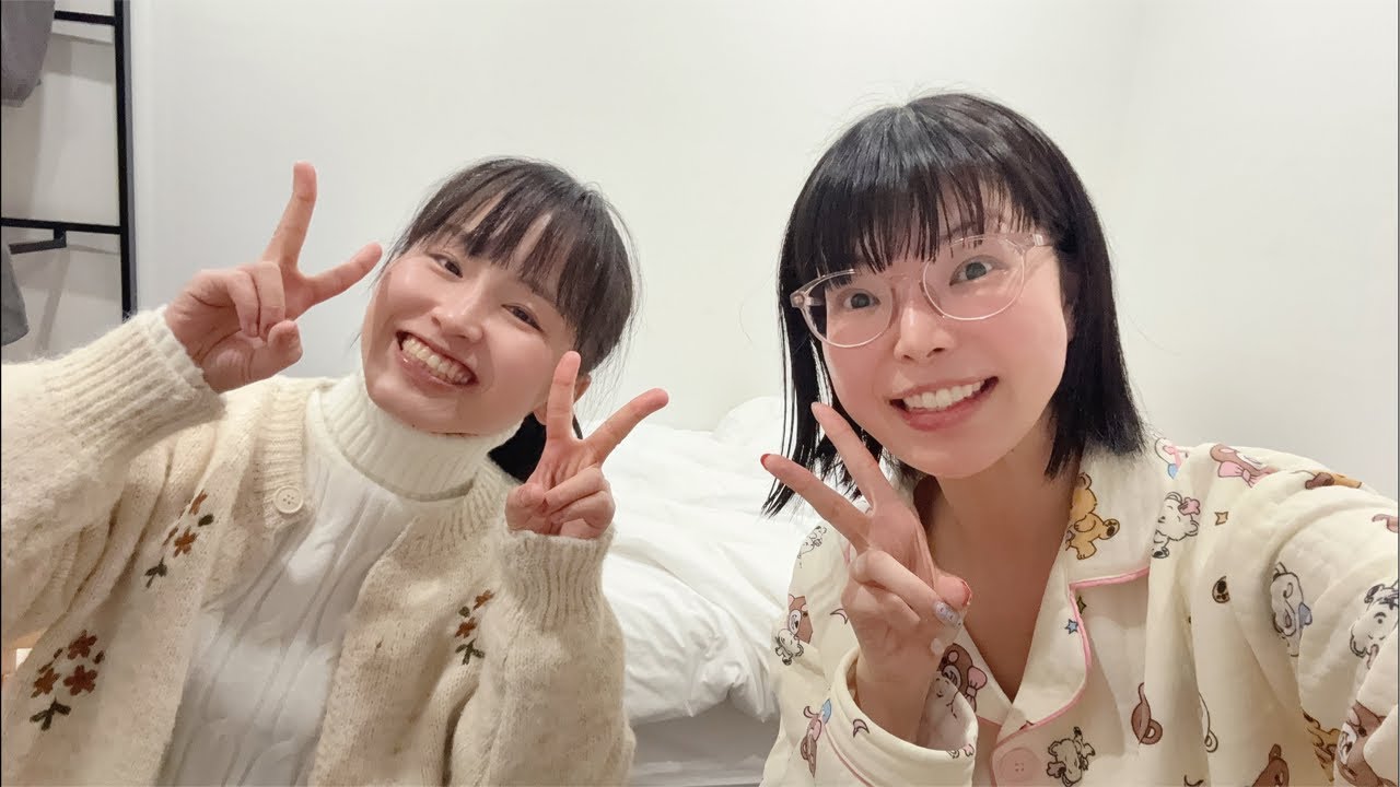 りょんちゃんと釜山最終日の夜を楽しむ！購入品も紹介！！アプリ落ちたら即終了！！