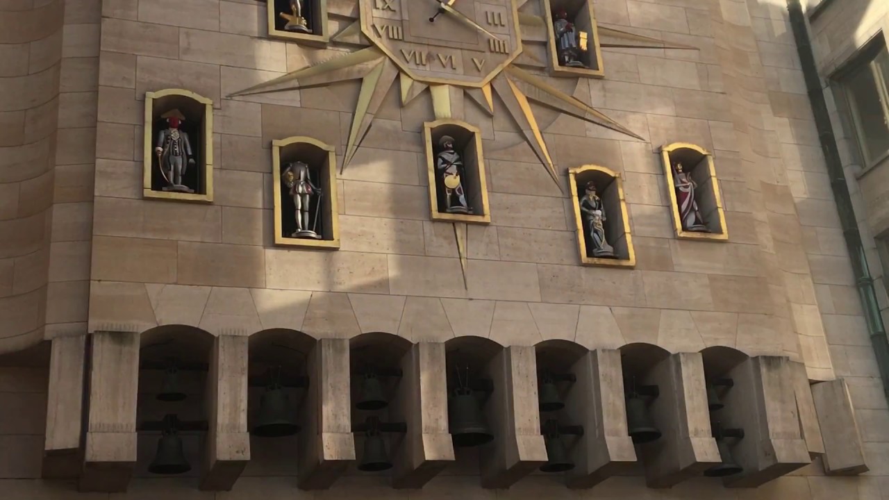 Reloj Carrillón del Mont des Arts -CARRILLÓN DE BRUSELAS - Bélgica - Dejate de Historias